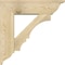 Ekena Millwork Balboa Traditional Rough Sawn Bracket w/ Offset Brace, Douglas Fir, 8"W x 28"D x 28"H BKT0806X28X28BOA01RDF - alternate 2